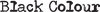 Black Colour