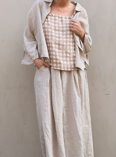 Hovedbilde Beige/Hvit - Devi Singlett