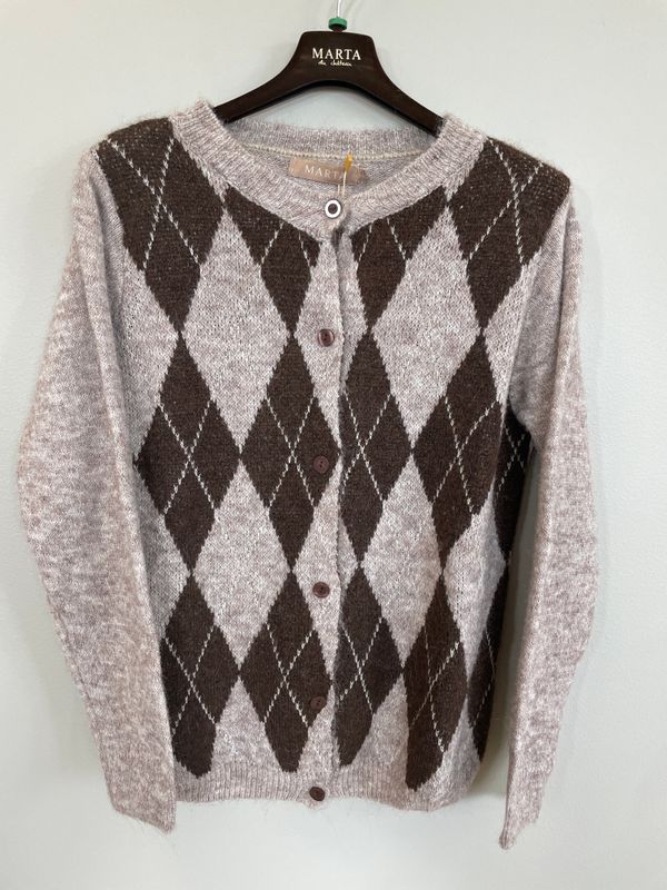 Fango/moro - Novara Cardigan