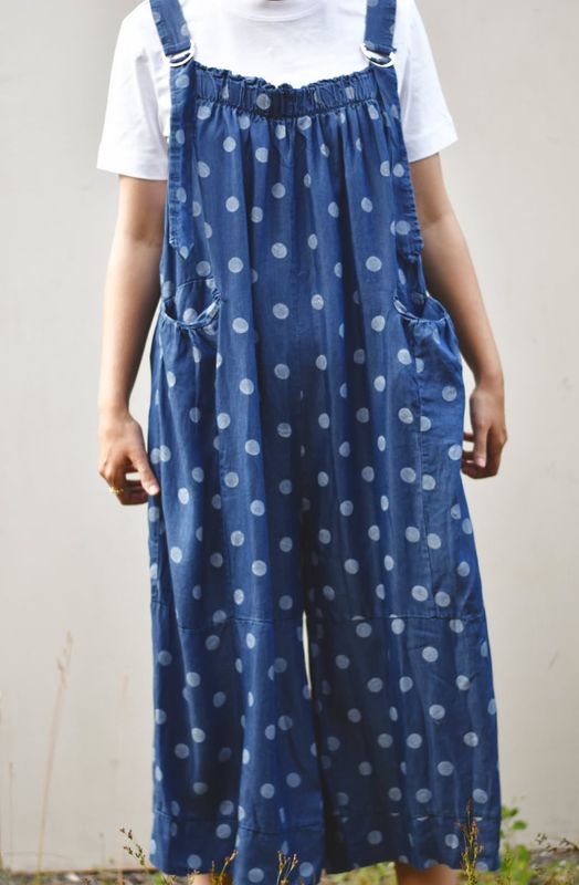 Denim - Dot Jumpsuit