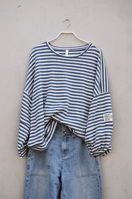Hovedbilde Hvit/denim - Lily Bomulls ...