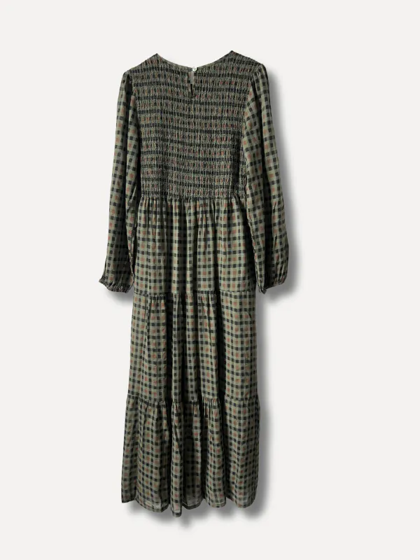 Olive - Hummi Bomulls Kjole