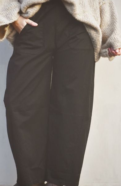 Hovedbilde Sort - Box Mood Bomullsbukse