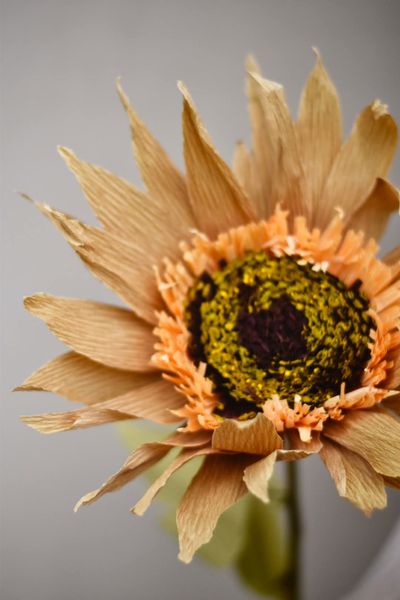 Hovedbilde Gul - Solsikke Papirblomst 72 ...