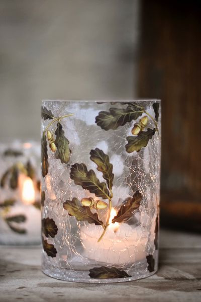 Hovedbilde Eikeblader - Krakelert Stort ...