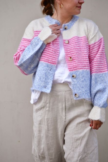 Hovedbilde Smooth Blue - Imina Cardigan