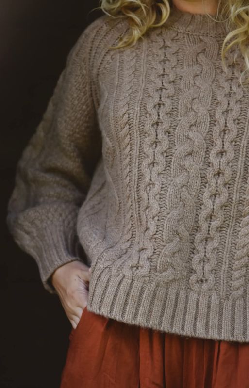 Brown - Dahlia Merinoullgenser