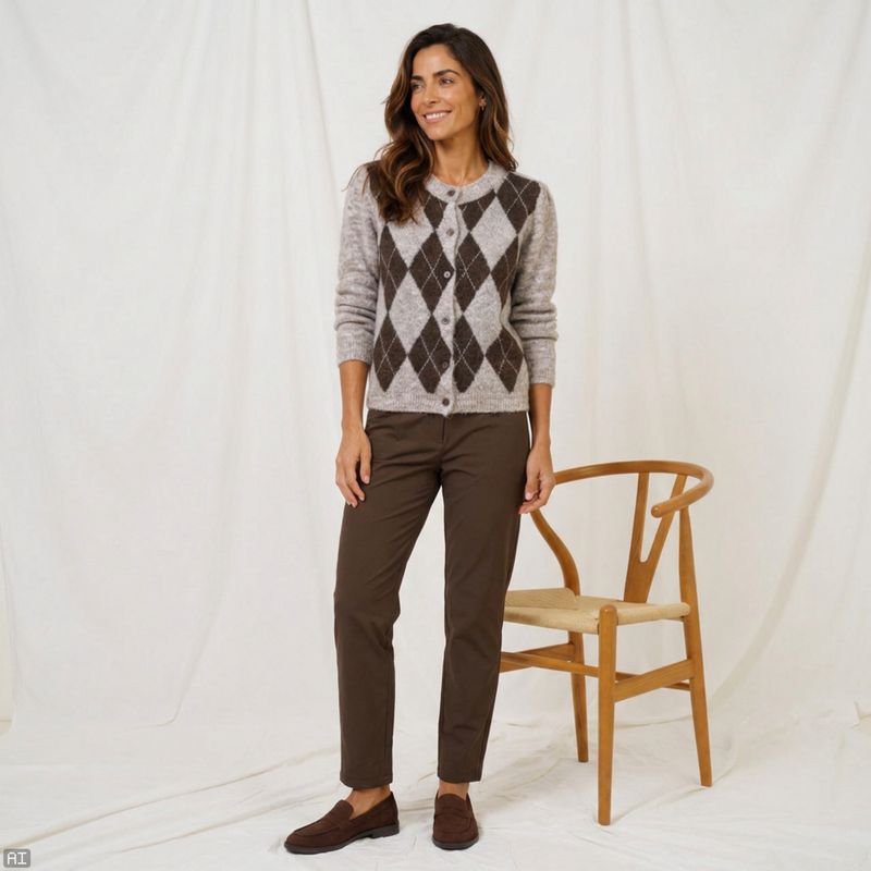Fango/moro - Novara Cardigan