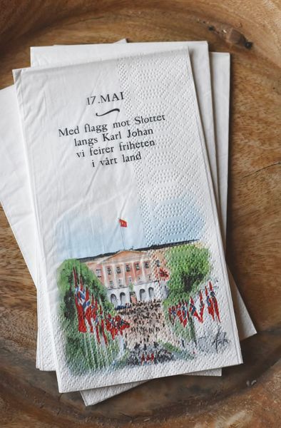 Hovedbilde 17 mai - Buffet Serviett