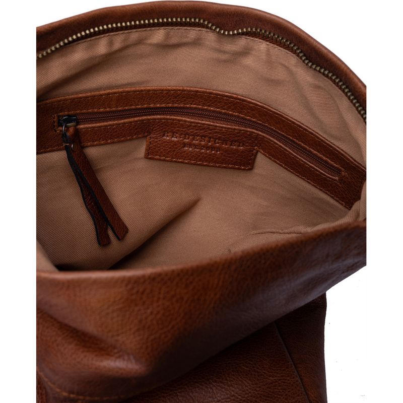 Walnut - Olea Stor Crossover Skinnveske