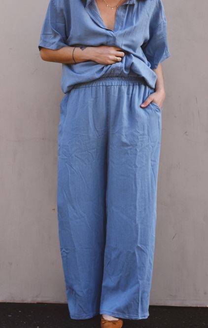 Hovedbilde Light Blue - Marilyn Bukse