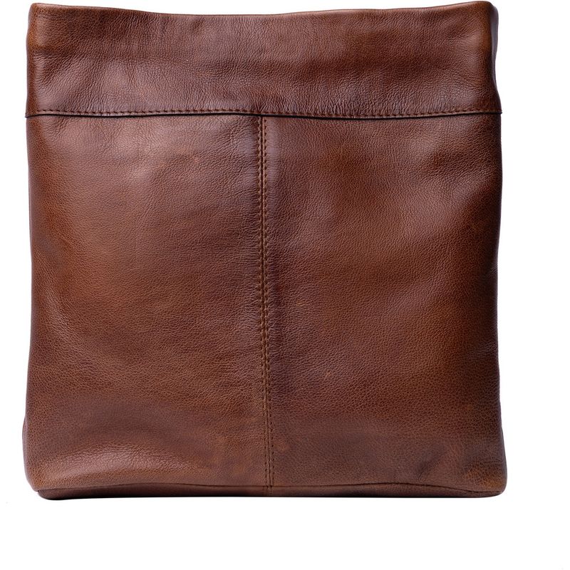 Walnut - Olea Small Crossover Skinnveske