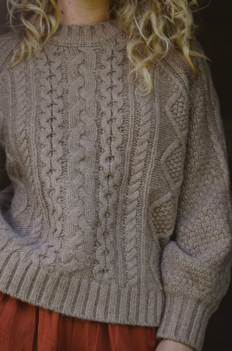 Brown - Dahlia Merinoullgenser