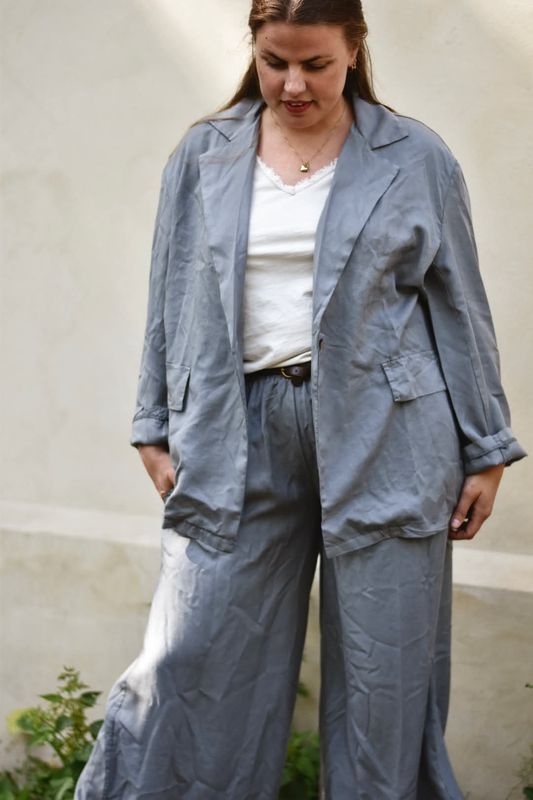Grigio - Lucca Tencel Bukse
