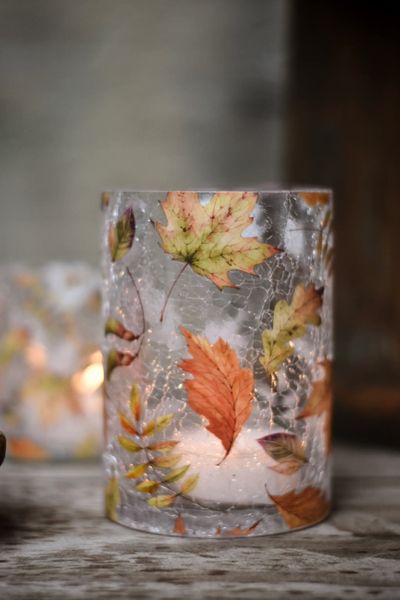 Hovedbilde Høstblader - Krakelert Stort ...