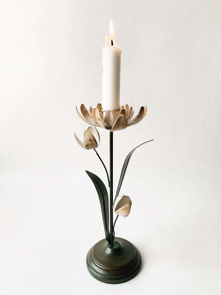 Hovedbilde Gul - Lysestake Tulipan 26 cm