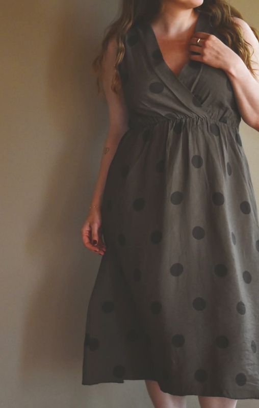Brown - Linetta Kjole