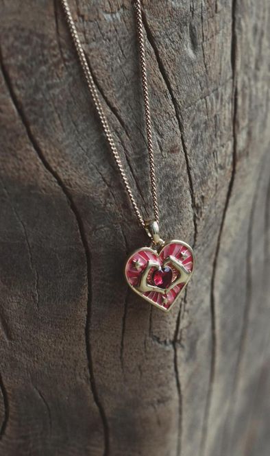 Hovedbilde Rosa - Funky Hearts Kort ...