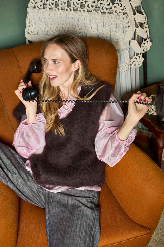 Coffee - Bcbjoerk Mohair Vest