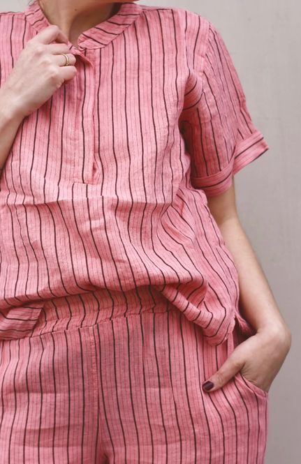 Hovedbilde Rose Stripe - Melina Lin Topp