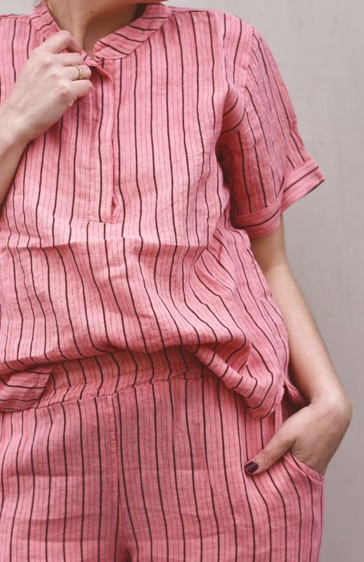 Rose Stripe - Melina Lin Topp