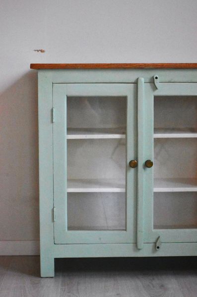 Hovedbilde Lys grønn Vintage Skap