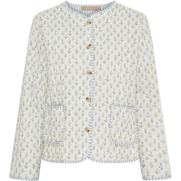 Hovedbilde Lyseblå - Avril Bomulls Jakke