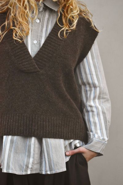 Hovedbilde Beige - Lila Vest