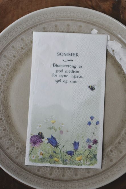Hovedbilde Sommer - Buffet Serviett