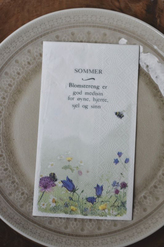 Sommer - Buffet Serviett