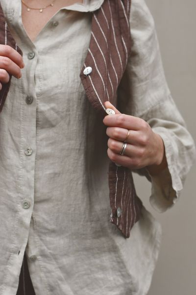 Hovedbilde Mocha - Bee Attitude Lin Vest