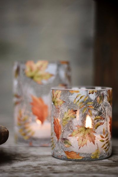 Hovedbilde Høstblader - Krakelert Lite ...