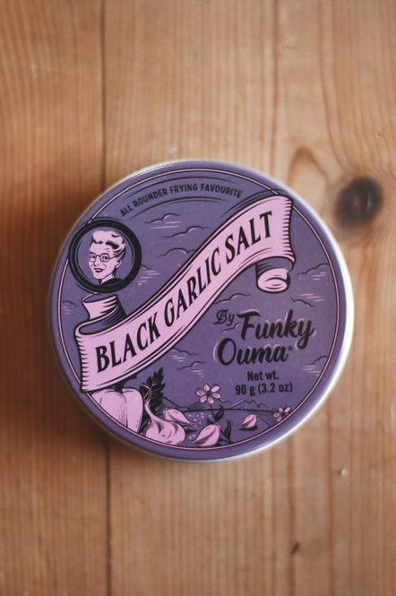 Hovedbilde Black Garlic salt - TIN