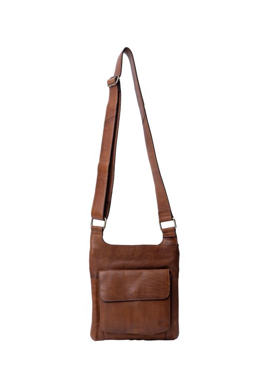 Walnut - Sara Small Crossover Veske