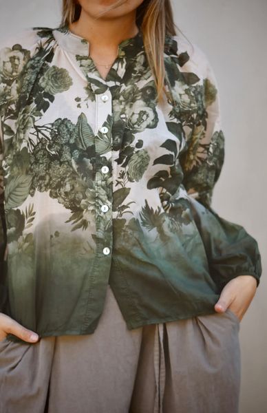 Hovedbilde Khaki - Sky Viskosebluse