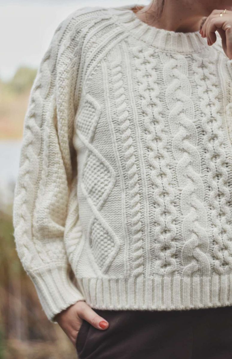 White Sand - Dahlia Merinoullgenser