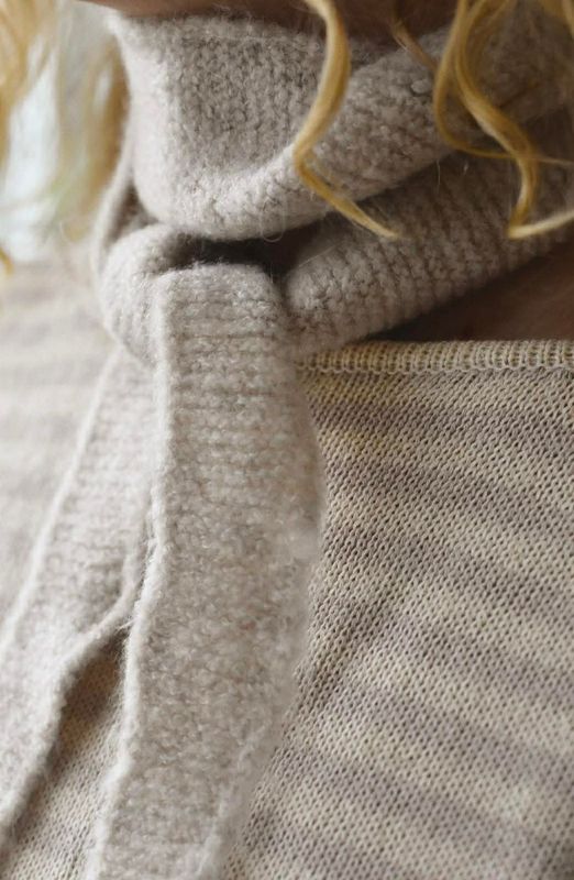 Beige - Lykke viskoseskjerf
