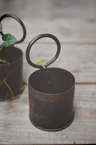 Hovedbilde Vintage Metall Potte Vegg